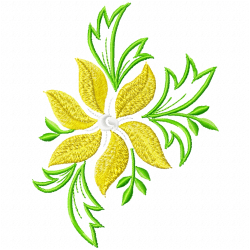 Flowers And Tree Embroidery Design 4 Flowers And Tree Embroidery Design 4